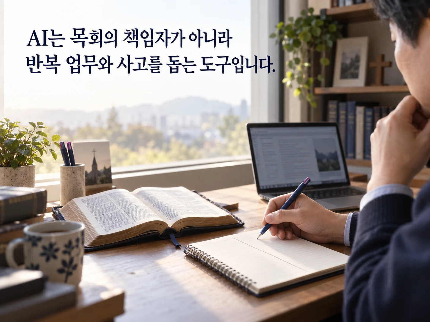 목회자는 AI에 무엇을 맡겨도 될까? 대표 이미지